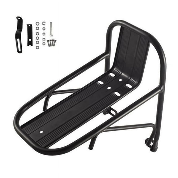 Bicycle Front Rack Bicycle Basket Bracket Mountain Bike Front Rack Alloy Front Fork Rack Bicycle Equipment