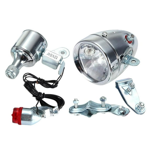 Bicycle Generator AC12V Dynamo Kit Featuring Front and Rear Lighting Options