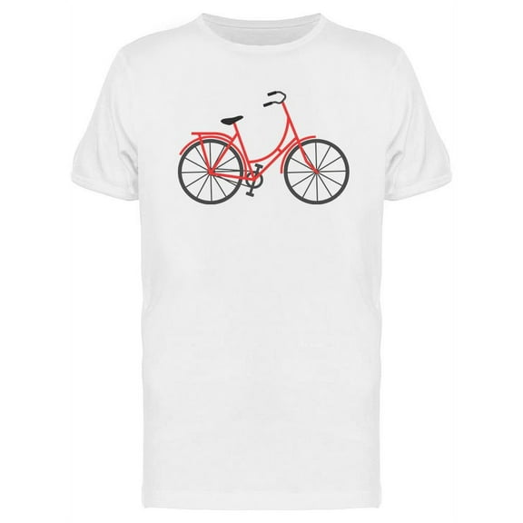 Bicycle Graphic T-Shirt Men -Image by Shutterstock, Male Medium