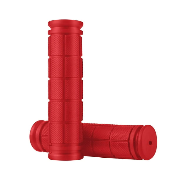 Bicycle Handlebar Grips Non Slip Rubber Handle Bike Grips for Kids Bike Scooter Mountain Road Cruiser Boys Girls Bike Red