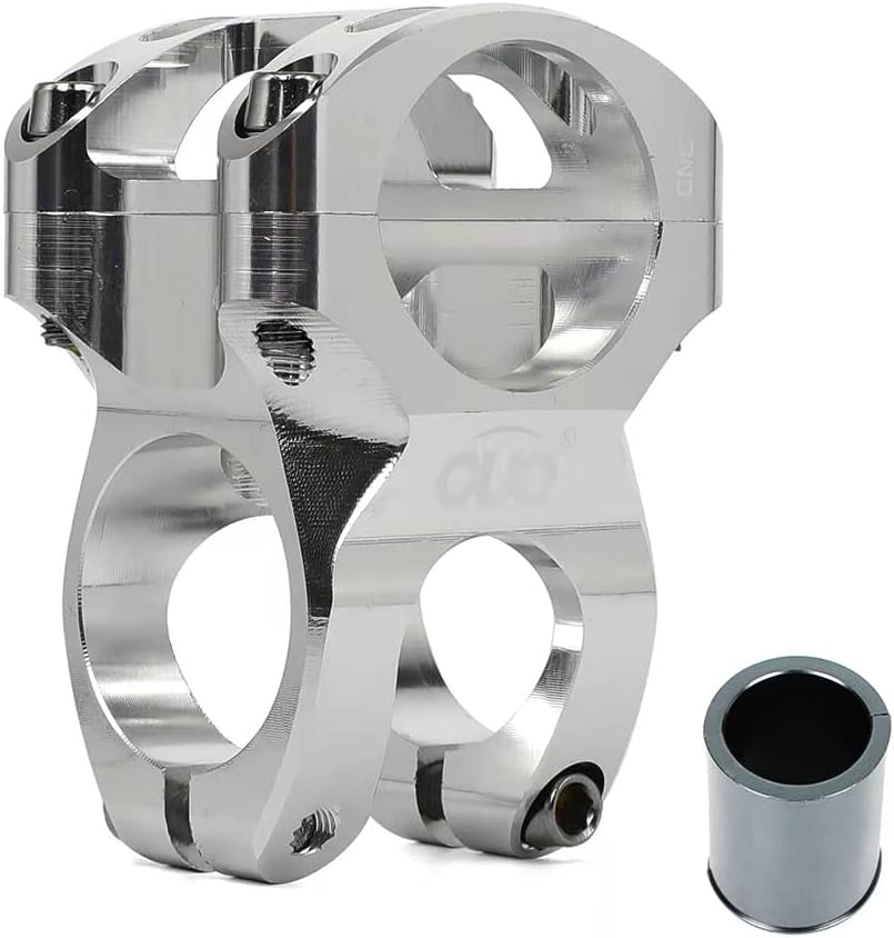 Bicycle Handlebar Stems 35MM with Adjustable Spacer 31.8-25.4 Aluminum ...