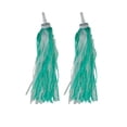 thumbnail image 2 of Fenix Cycles Bicycle Handlebar Streamers - Blue And White Tassels (Pair) 2 of 9