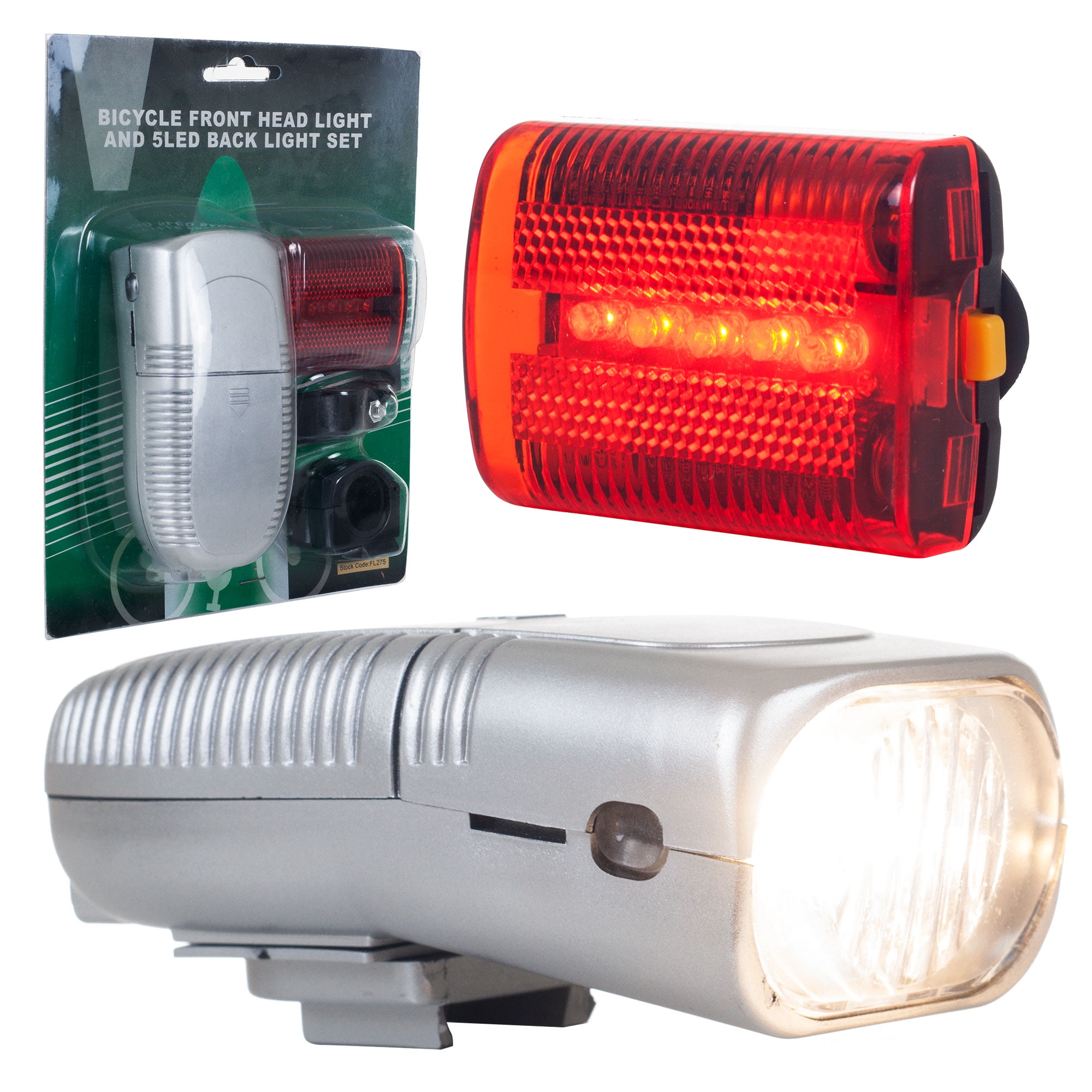 Bicycle Headlight and Taillight Set Bike Safely by Whetstone