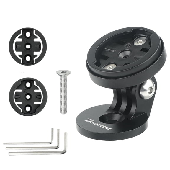 Bicycle Headset Computer Stand Angle Adjustable Bicycle Stem Top Cap Computer Stand 28.6mm 1-1/8in Stopwatch Speedometer Support Stand for Garmin for Bryton for Wahoo