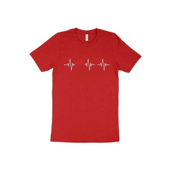 Bicycle Heartbeat Cycling Lover Gift T-Shirt, Bicycle Shirt, Biking Gift, Bicycle Lover Gift, Biking Shirt, Cool Bicycle Gift Tshirt