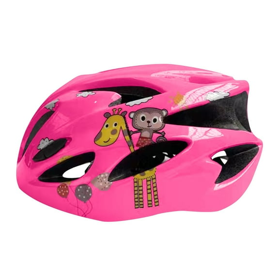 Bicycle Helmet - Adjustable safety helmet with padding, ventilation holes, sun protection, and breathability. for skateboarding, biking, balance bikes. Suitable for ages 3-12,10.2*5.1 inch.