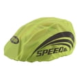 thumbnail image 1 of Bicycle Helmet Cover with Reflective Strip Sports Helmet Rain Cover Waterproof Riding Helmet Rain Cover Adjustable for Mountain Road Bike Helmet (Green A), 1 of 10
