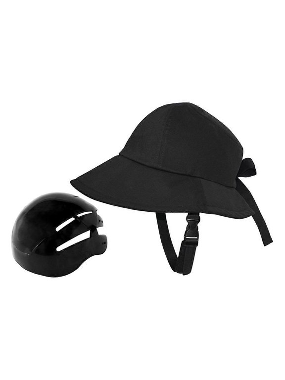 Bicycle Helmet Hat Shaped Helmet Fishing Hat Sun Hat Helmet Hat Type Helmet Cap for Women'S Cycle Everyday Wear Work B