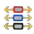 thumbnail image 1 of Bicycle Helmet Tail Light With Led Light Strip, Bike Turning Signal Light Safety Warning Lights Usb Charge With 5 Modes For Mountain Bike, Motorcycle, 1 of 4