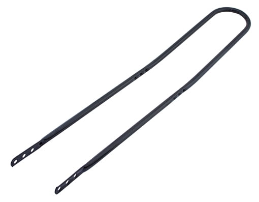Bicycle High Back 36" Sissy Bar Black.