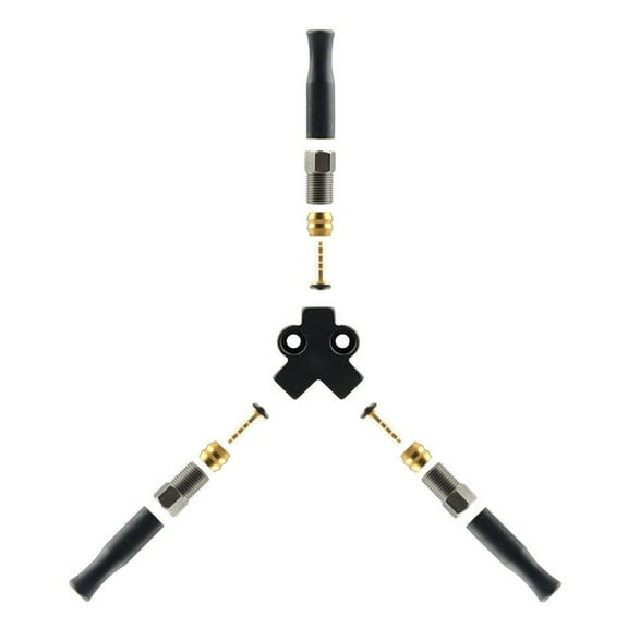 Bicycle Hydraulic Brake Splitter 1-To-2 Adapter For Bicycle/Motorcycle Systems Brake Mount Adapter Cycling Accessories