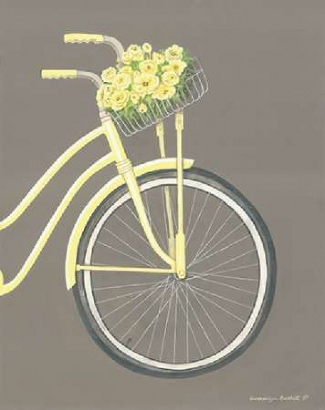 Bicycle II Canvas Art - Gwendolyn Babbit (24 x 30)