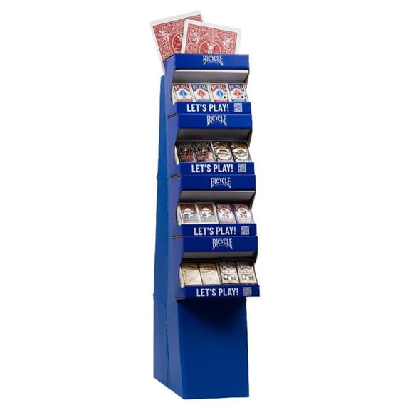 Bicycle JKR10054392 Bicycle Modular Display Assortment A Playing Cards - 48 Count
