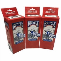 Bicycle Pinochle Jumbo Index (Red) Playing Cards Deck