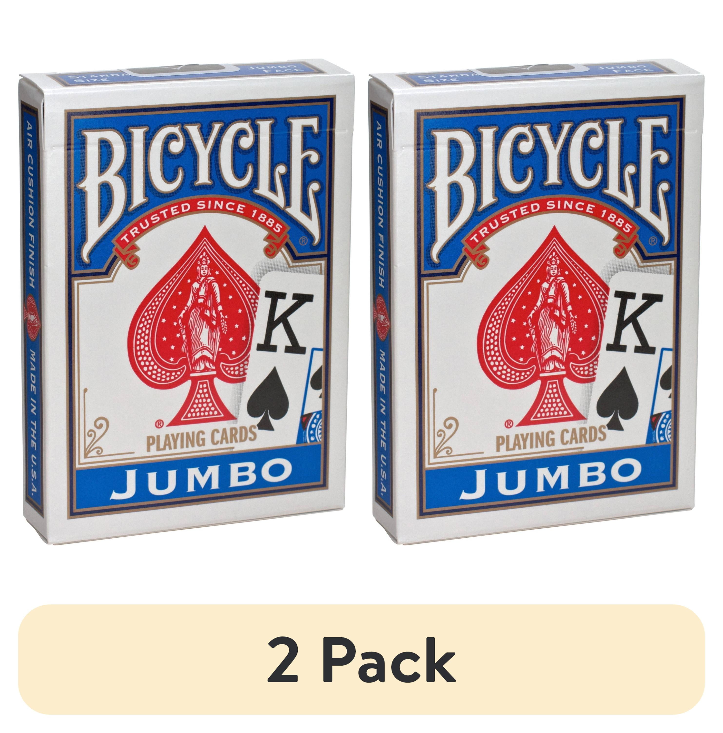 Jeu de 54 cartes bicycle 100% Plastique Jumbo - Fairplay Mulhouse