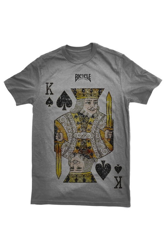 Bicycle King Men's Short-Sleeve Graphic T-Shirt, Sizes S-XL