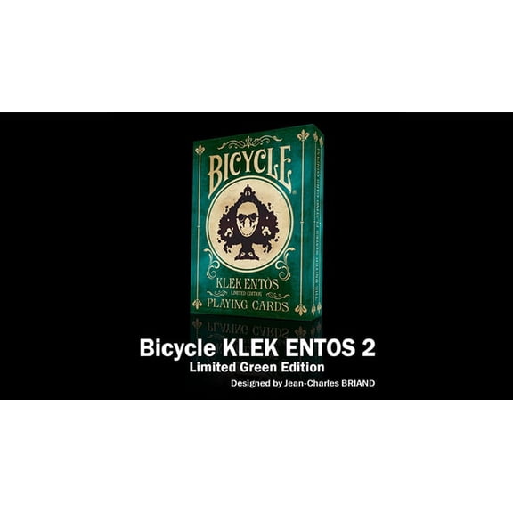 Bicycle Klek Entos Green (Marked) Playing Cards by USPCC