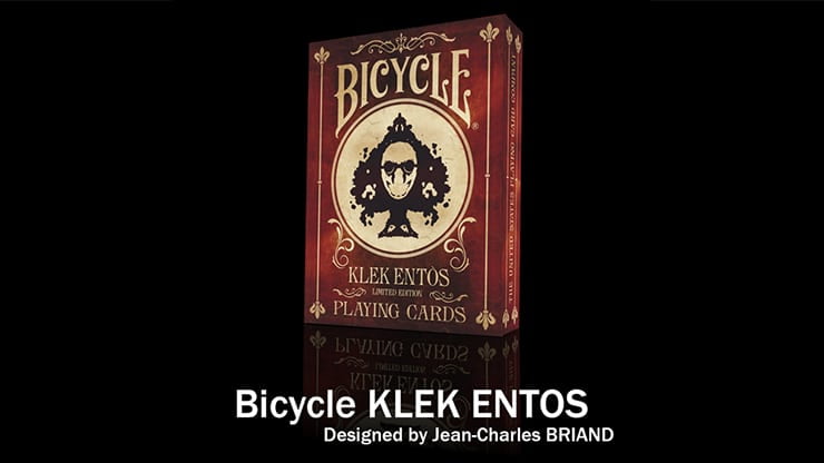 Bicycle Klek Entos Red (Marked) Playing Cards by USPCC