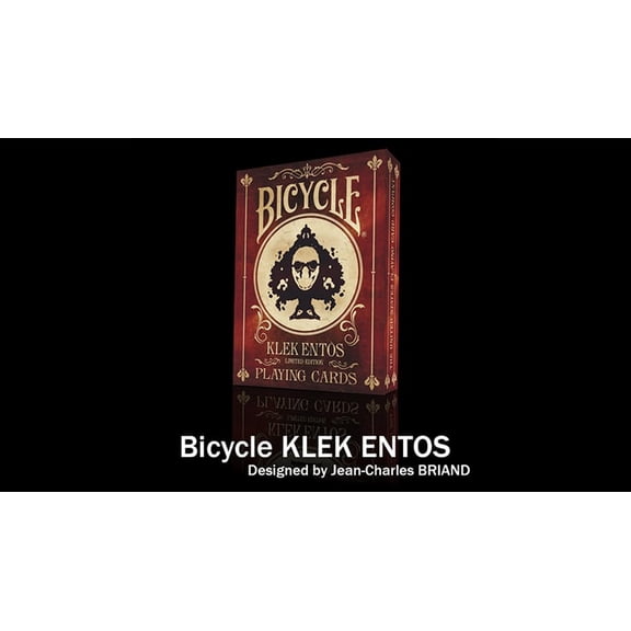 Bicycle Klek Entos Red (Marked) Playing Cards by USPCC