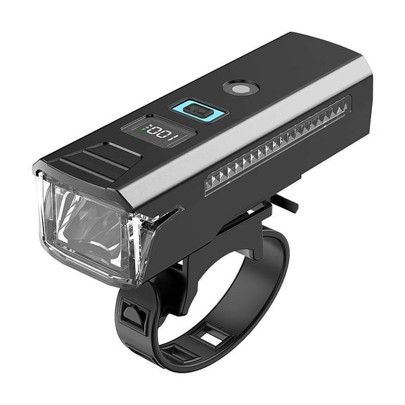 Bicycle Light USB Rechargeable Bike Headlight 1200mAh Power Bank Waterproof MTB Road Cycling Flashlight LED Head Lamp
