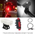 Bicycle Lights Bike LED Lamp Mtb Back Taillight Flashlight Cycling