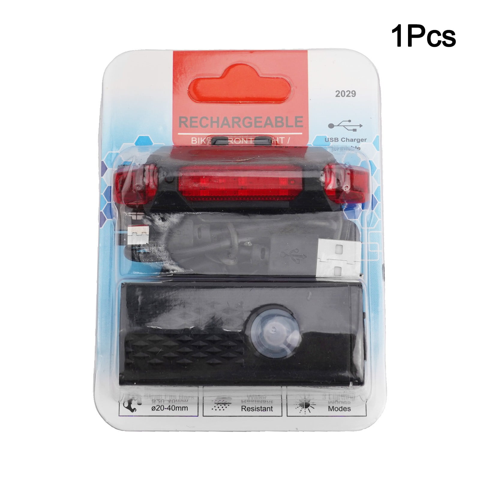 Bicycle Lights Headlights USB Mini Charging High Brightness Lighting