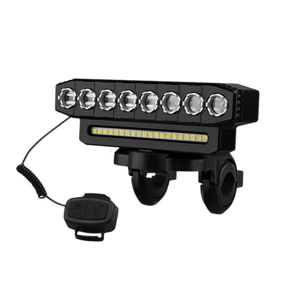 Bicycle Lights Usb Rechargeable Bicycle Headlights With Horn 6 Mode Waterproof Super Bright Bicycle Lights For Night Riding, Bicycle Bike Headlights For Mountain Cross-Country Cycling.