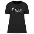 thumbnail image 1 of Bicycle Love Design T-Shirt Women -Image by Shutterstock, Female 3X-Large, 1 of 2