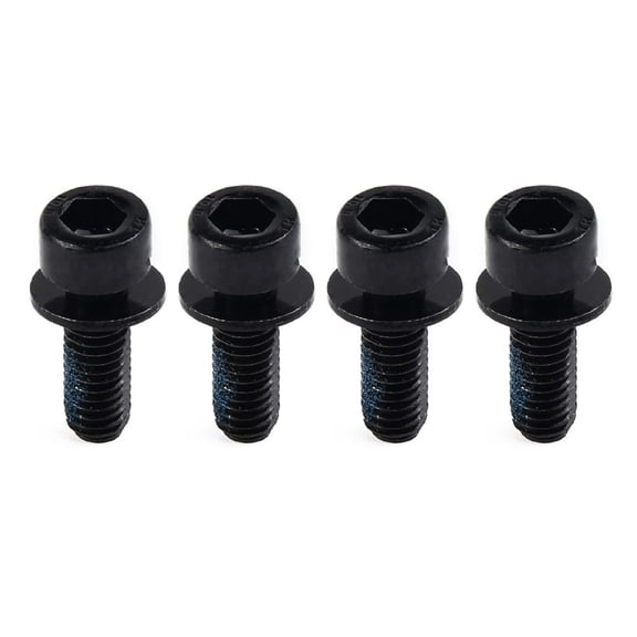 Bicycle M6 Caliper Bolts for Hydraulic Disc Brake, 4pcs for Strong Performance