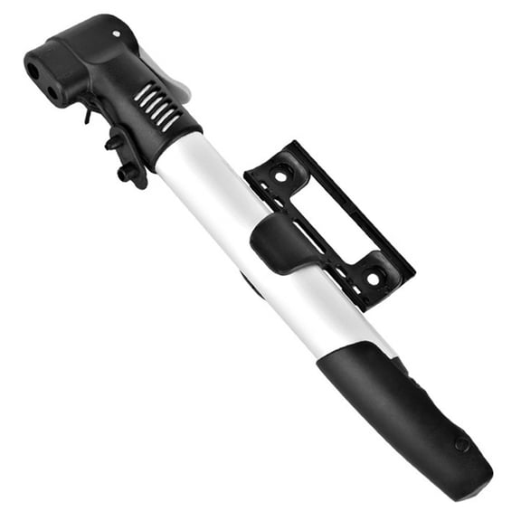 Bicycle Maintenance Hand Push Pump Inflatable Tool Effortless Operation Installation Bracket Included Aluminium Alloy Material