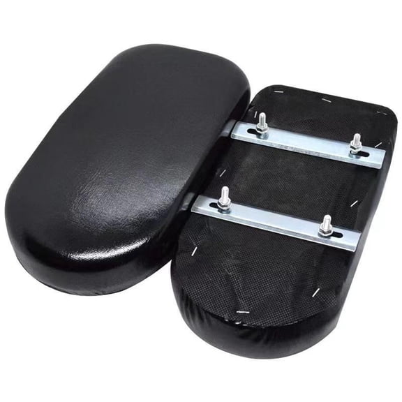 Bicycle Manned Cushion, Black Bike Rear Saddle Mountain Bike Back Shelf Seat Cushion, Wide Soft Pad Bicycle Accessory for School Sports Trail Riding