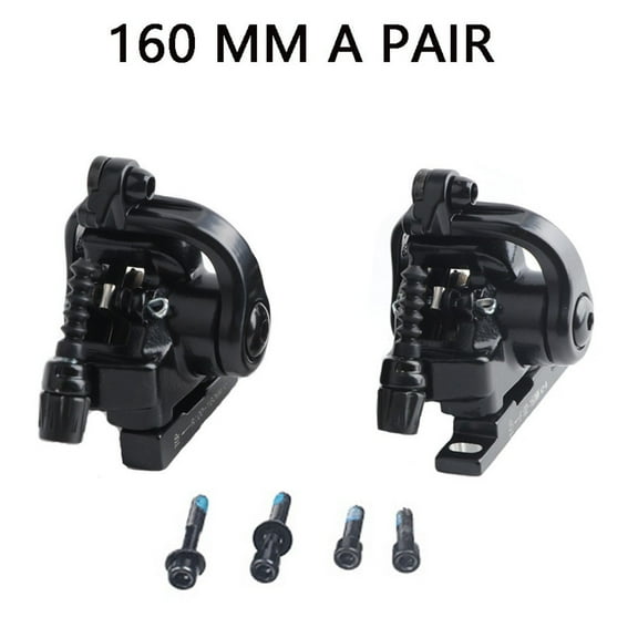 Bicycle Mechanical Disc Brake Caliper with Easy Adjustment Features Promotes Safe and Stable Rides