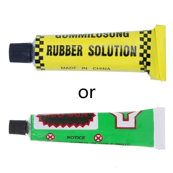 Bicycle Motorcycle Tire Repair Rubber Glue Cold Patch Inner Tube Puncture Repair