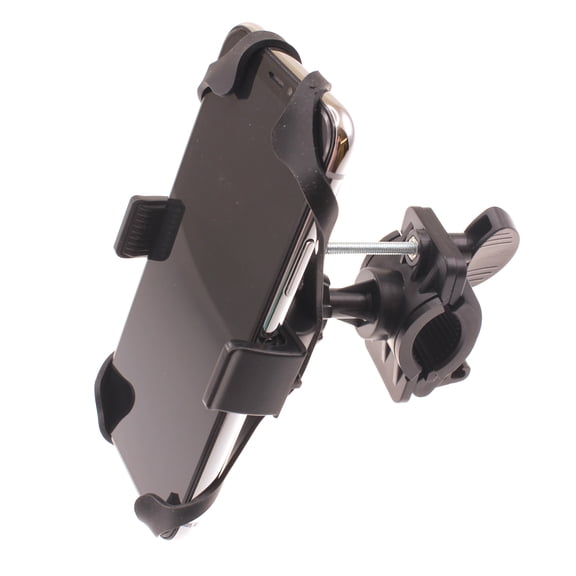 Bicycle Mount Handlebar for Samsung Galaxy S25/Edge/Plus/Ultra - Silicone Holder Bike Non-Slip Strap Shockproof