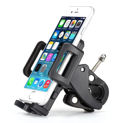 Bicycle Mount Phone Holder Handlebar Swivel Cradle Compatible With Samsung Galaxy Mega 2, J7 V (2017), Sky Pro, Perx, (2018) Refine, J3 Emerge, (2018) Grand Prime Express Prime Avant Amp 2 Q7Y