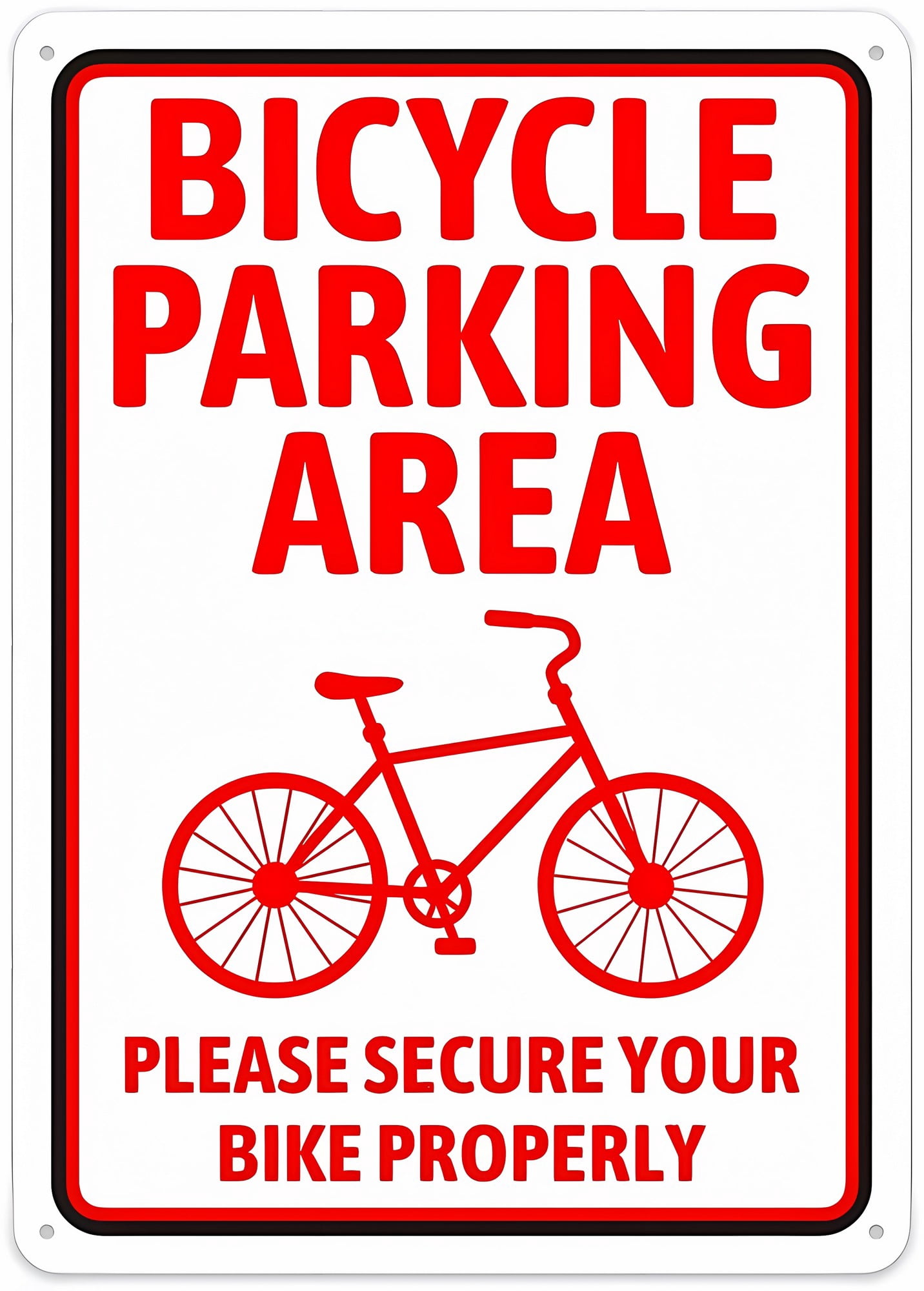 Bicycle Parking Only Secure Your Bike 8