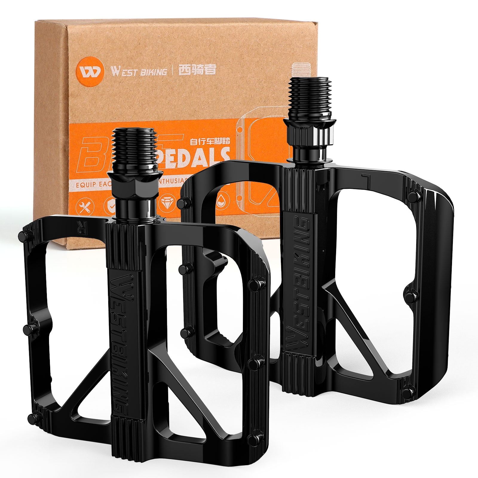 Bicycle Pedal Se Bike Parts Sealed Bearings Piezas Para Bicicletas