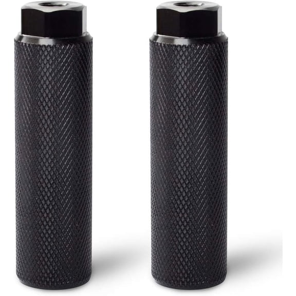 Bicycle Pegs For Universal Bike, Aluminum Alloy Provides High Strength And Durability, Anti-Skid Design With Non-Slipping Grooves Ensures Safety, Stylish And Functional