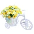thumbnail image 1 of Bicycle Planter Stand Outdoor Bike Flower Holder Valentine's Day Flower Stand Decorative Plant Display for Patio Lawn Garden,Multicolor, 1 of 3