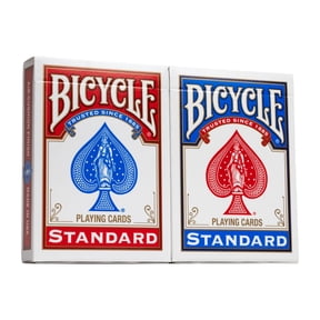 Bicycle Playing Cards, 2 Pack, Standard Index (Red & Blue)