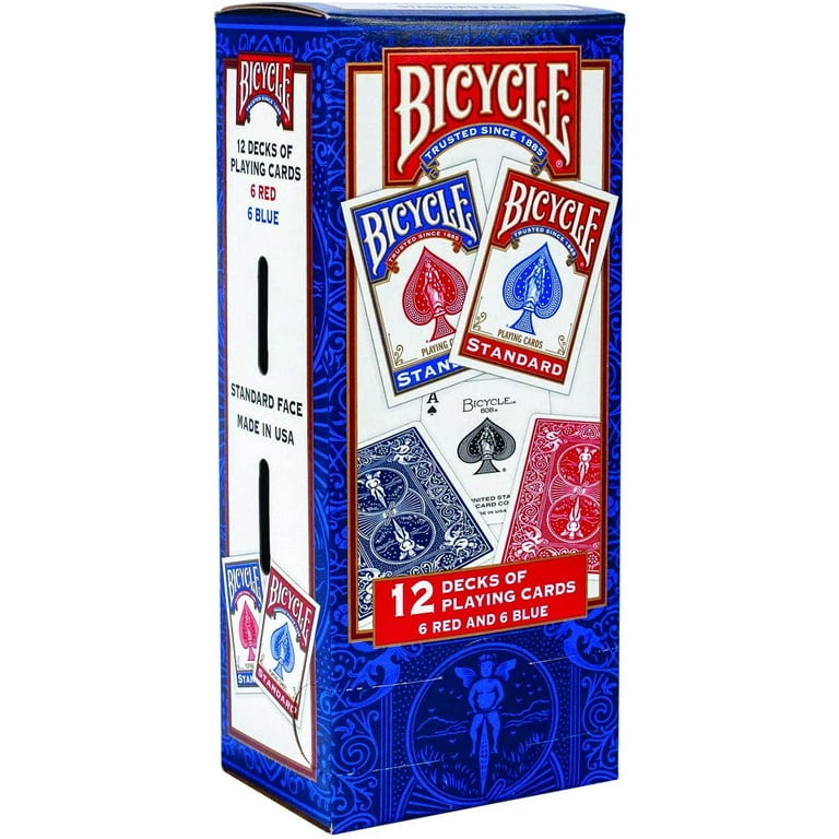 Bicycle Playing Cards - Poker Size - 12 Pack 