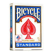 Bicycle Playing Cards, Standard Index, 1 Deck (Red or Blue - Color May Vary)