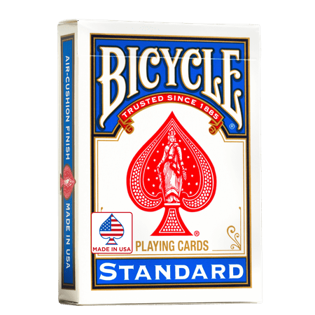 Bicycle Playing Cards, Standard Index, 1 Deck (Red or Blue - Color May Vary)