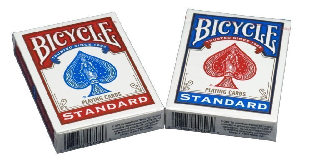 Bicycle Standard Index Playing Cards - Pack of 6