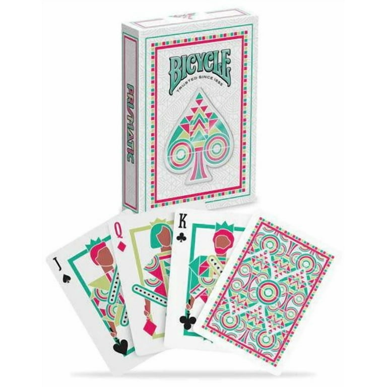 Bicycle Prismatic Playing Cards - Modern, Vibrant Design, Cold