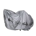 thumbnail image 1 of Bicycle Protective Cover, Bike Bicycle Cover Waterproof Dustproof- 190T Bike Cover for 1 or 2 Bikes, Indoor and Outdoor Use, Bike Cover Rain Sun UV Wind Snow Proof Resistant,Silver,39x79", 1 of 2