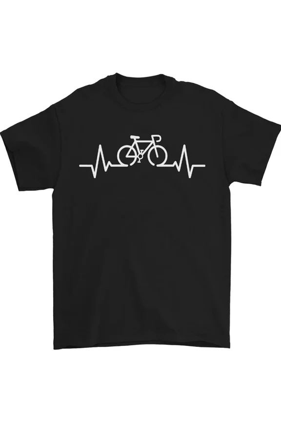 Bicycle Pulse Cycling Cyclist Bike Mtb T-Shirt
