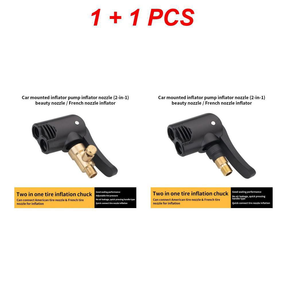 Bike Pump Nozzle 41pcs Presta And Schrader Valve Adapter, Bike Inflated