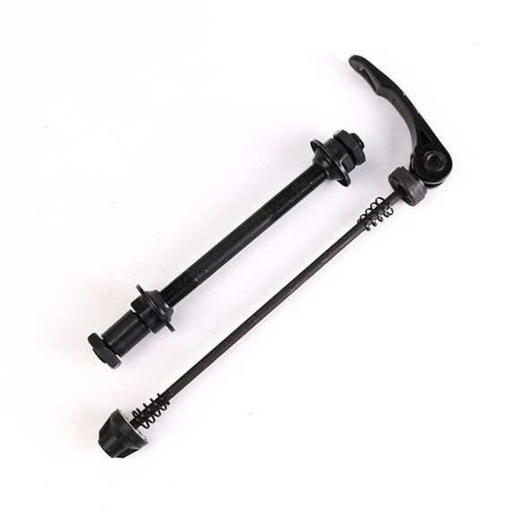 Bicycle Quick Release Skewer Set for Front and Rear Wheel Hub Axle 9.5mm Shaft Diameter Iron Construction for20" to 28" Bikes 6/7/8 Speed(Rear)