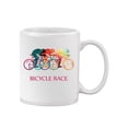thumbnail image 1 of Bicycle Race Quote Design Mug Unisex's -Image by Shutterstock, 1 of 4